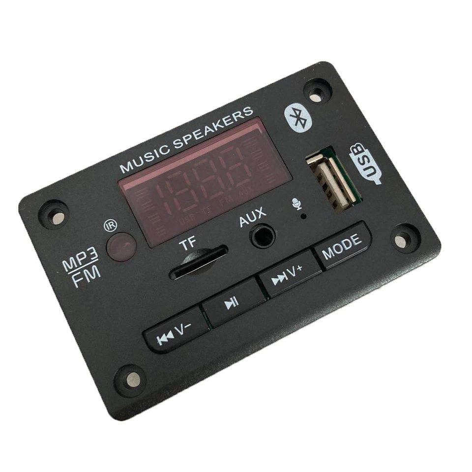 Mp3 player модул за вграждане 5V/12V AIYIMA BT 5.0/TF/USB/AUX/FM/MIC