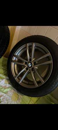 Jante BMW 17 inch seria 5/seria 3 / cauciucuri vara/iarna 8×