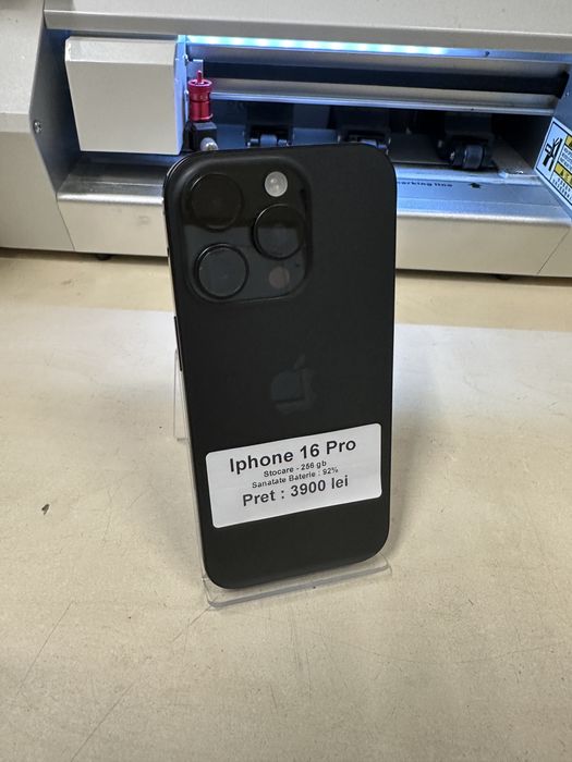 Iphone 16 pro / 256 gb / garantie / folie sticla cadou