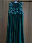 Rochie verde paiete