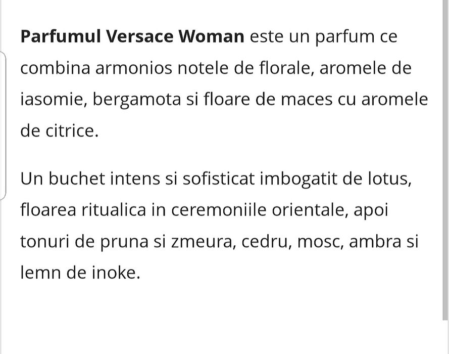 Parfum Versace Woman Original