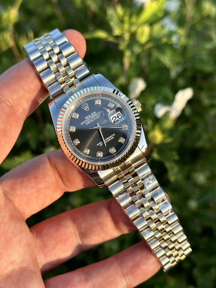 Rolex datejust gray dial 36,mm