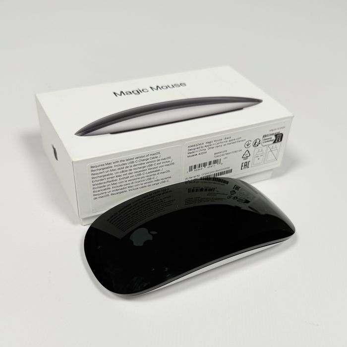Apple Magic Mouse (USB‑C) - Black Multi-Touch