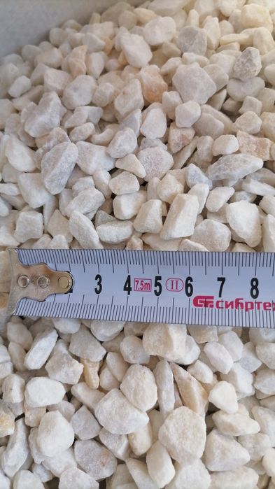 Фасованная мраморная крошка