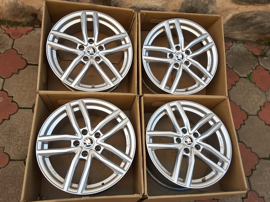 jante aliaj 17; 5x112;  Skoda Kodiaq,Karoq, Superb, Octavia Scout