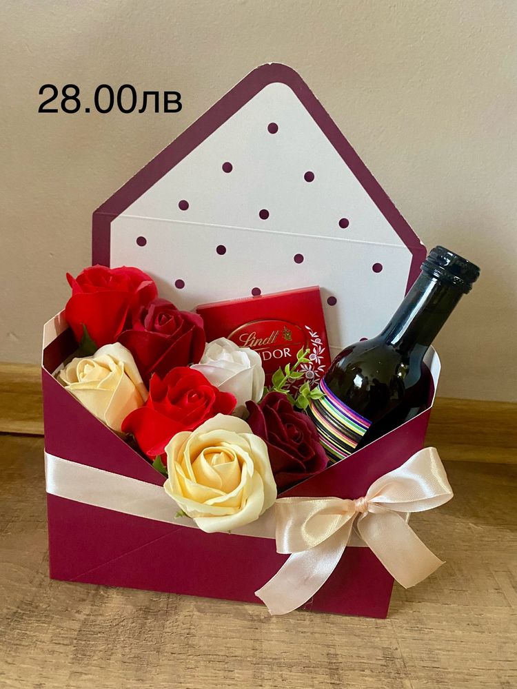 Аранжировки със сапунени цветя