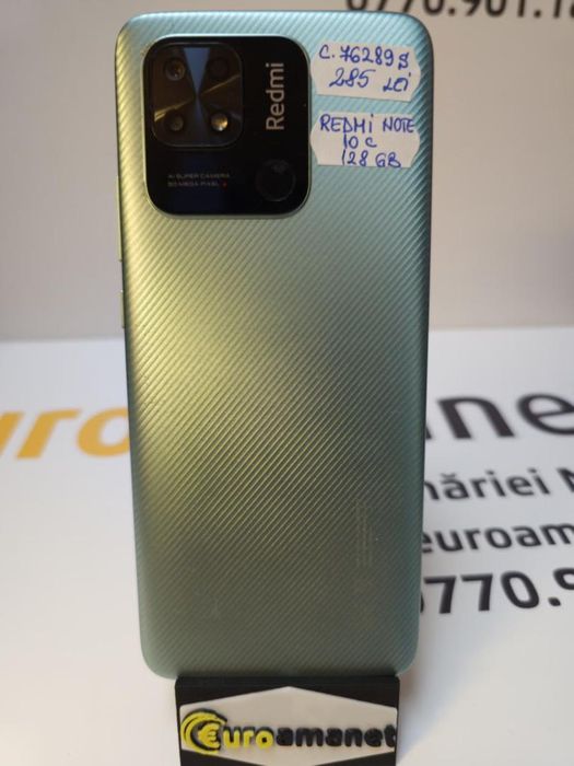 Telefon mobil Xiaomi Redmi 10C, Dual SIM, 128GB, 4G Verde -P-