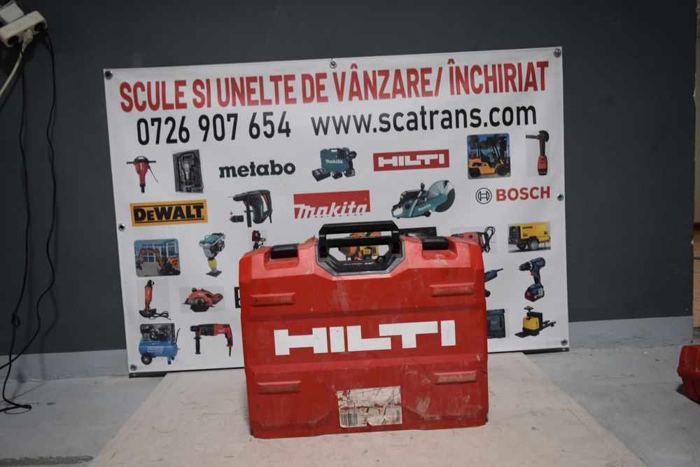 Set Hilti 22V  Mașină de găurit SF 4H-22 + Ciocan rotopercutor TE 4-22