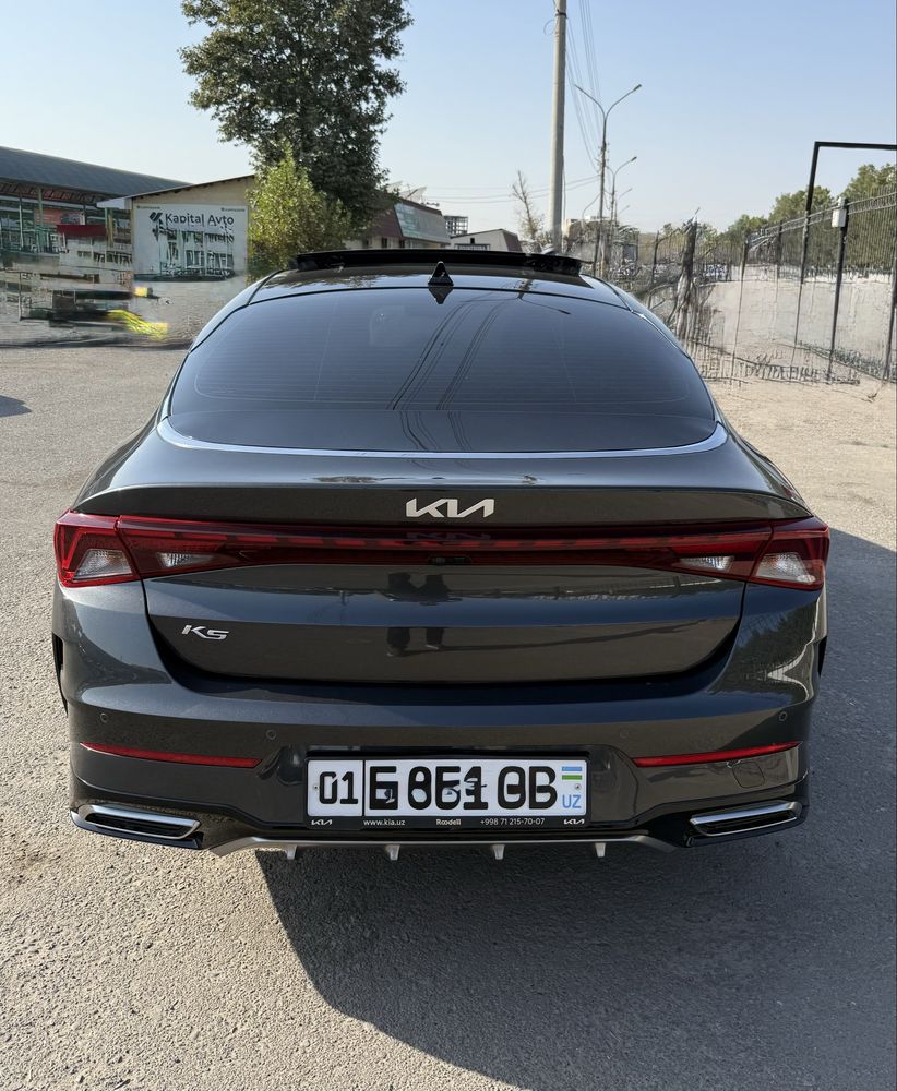 Kia K5 2022 с понарамной крышей