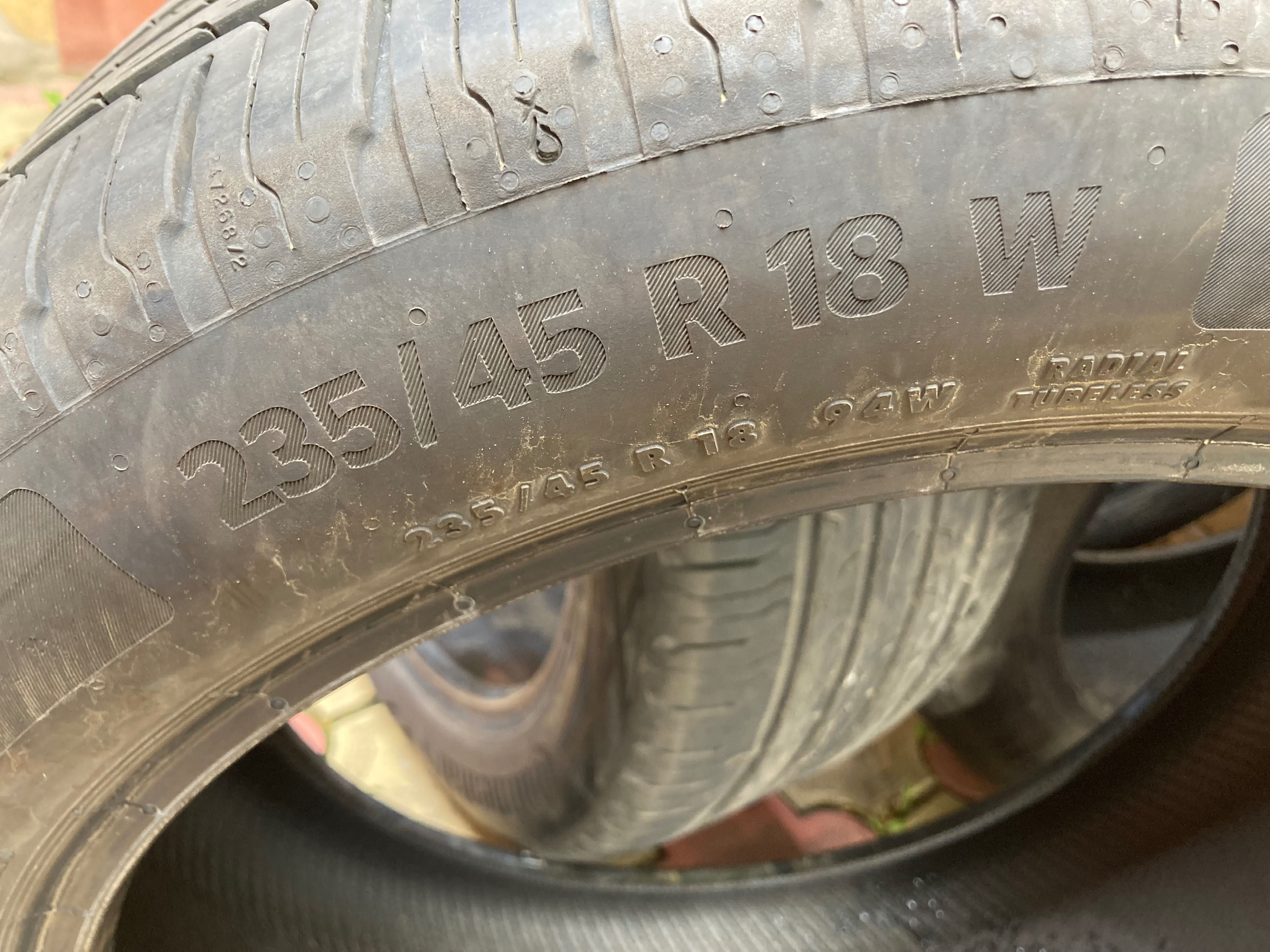 гуми continental eco contact 235/45 r18