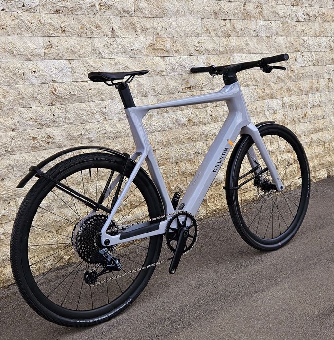 Bicicleta Electrica carbon AXS Canyon Roadlite CF 9 sram x01 cursiera