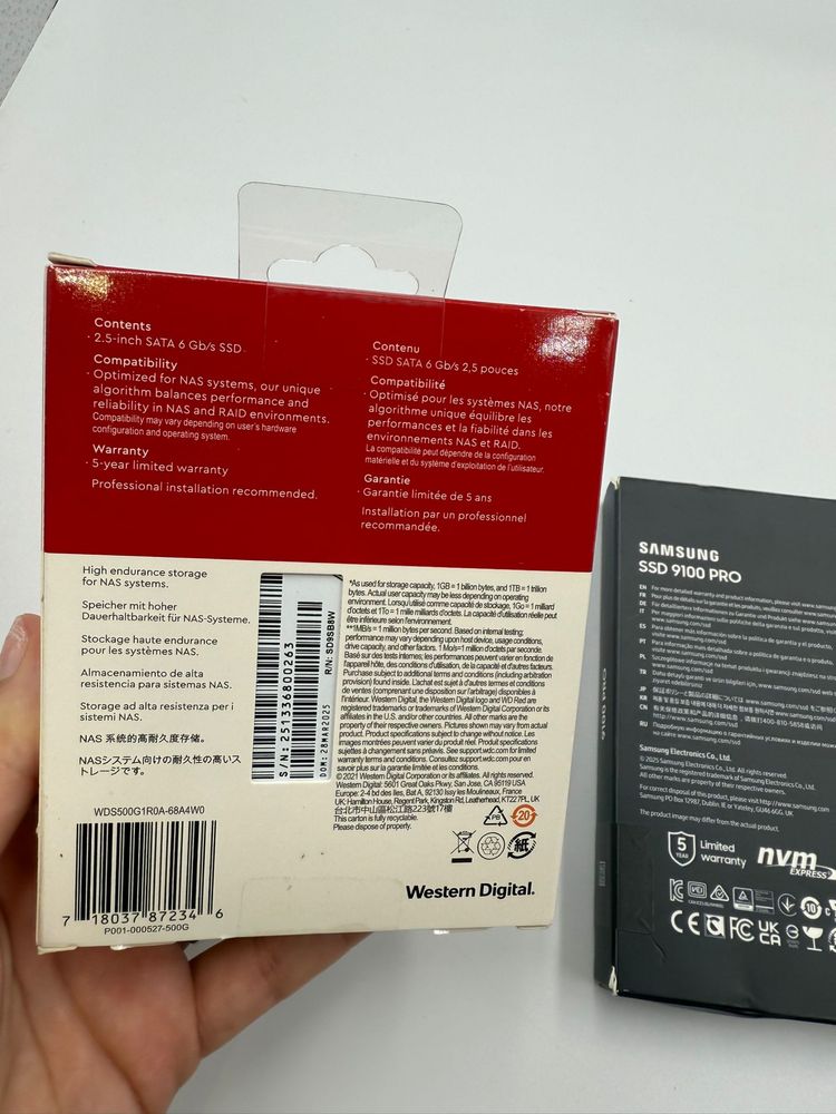 Ssd-uri Samsung 2tb Wd red 500gb Fn955 4tb