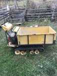 Minidumper pe șenile