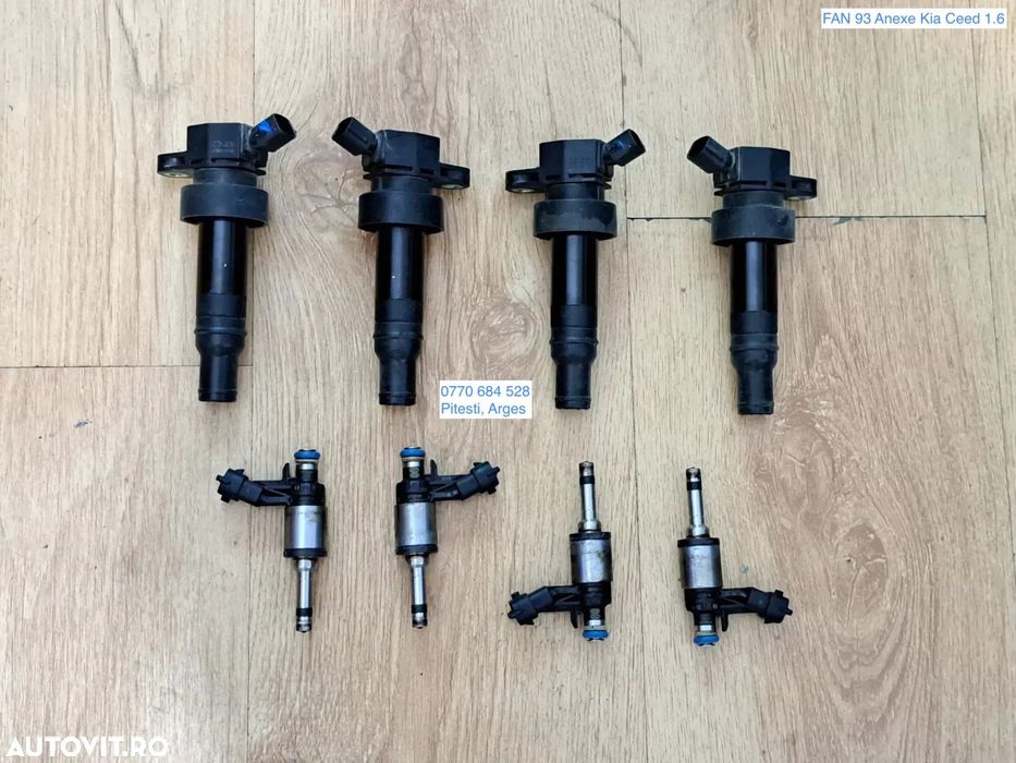 Bobina bobine  inductie Injector injectoare Originale Kia Ceed Carens Pro Ceed Soul Sportage 1.6i