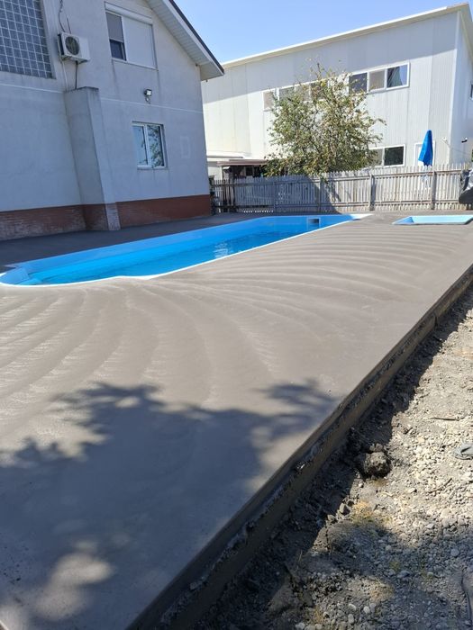 Beton elicopterizat și amprentat