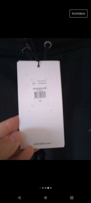 Pantaloni de trening calvin klein mărimea XL/XXL noi cu eticheta