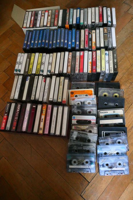 1000 Casete Audio Muzica Sony BASF AGFA ETC. Type I II Chrome IV Metal