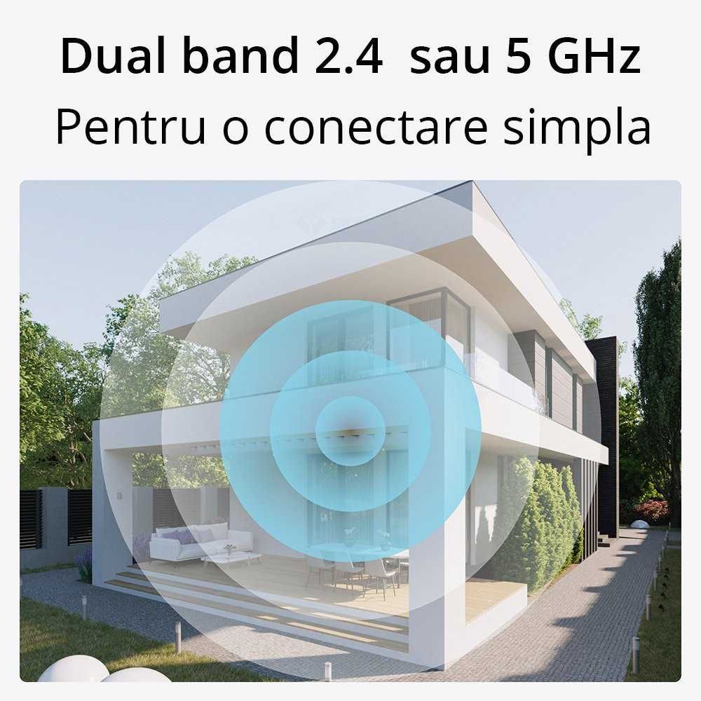 Camera Smart Reolink E1 Zoom V2 cu WIFI, 3x zoom 5mp,desigilata