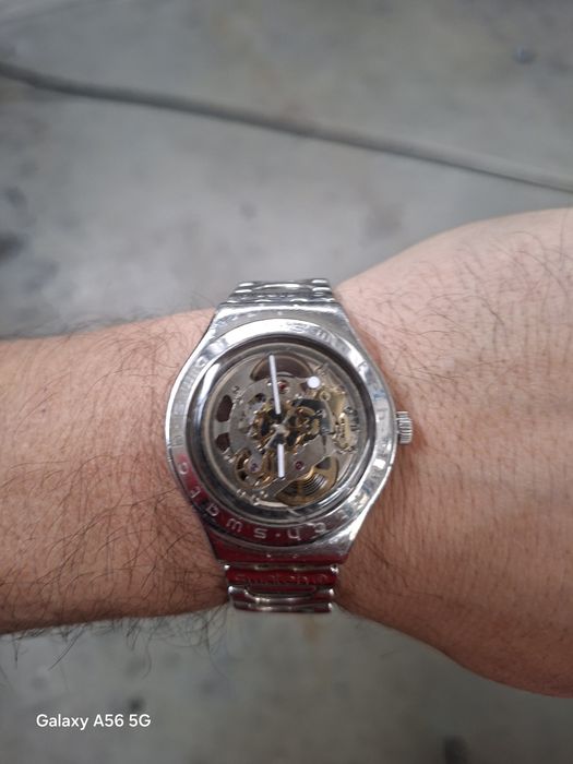 Swatch Irony Skeleton Automatic Watch - BODY & SOUL -
Ceas unise