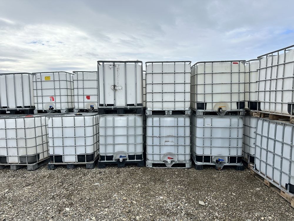 Bazin 1000 l , IBC , bazin irigat , rezervor apa