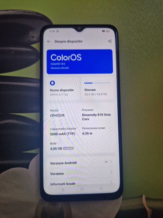 Oppo A77 5G - 8GB Ram -