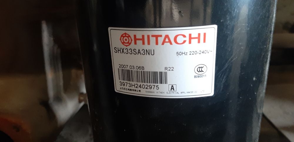 Продам компресор хитачи  SHX335A3NU
