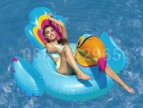 НОВИ! Надуваем остров дюшек 2.07м Bestway Tipsy Toucan Ride-On