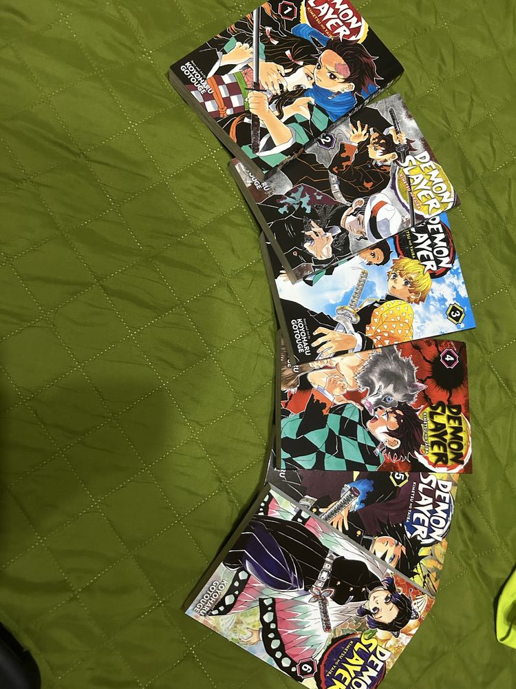 Manga demon slayer toate volumele 1-23