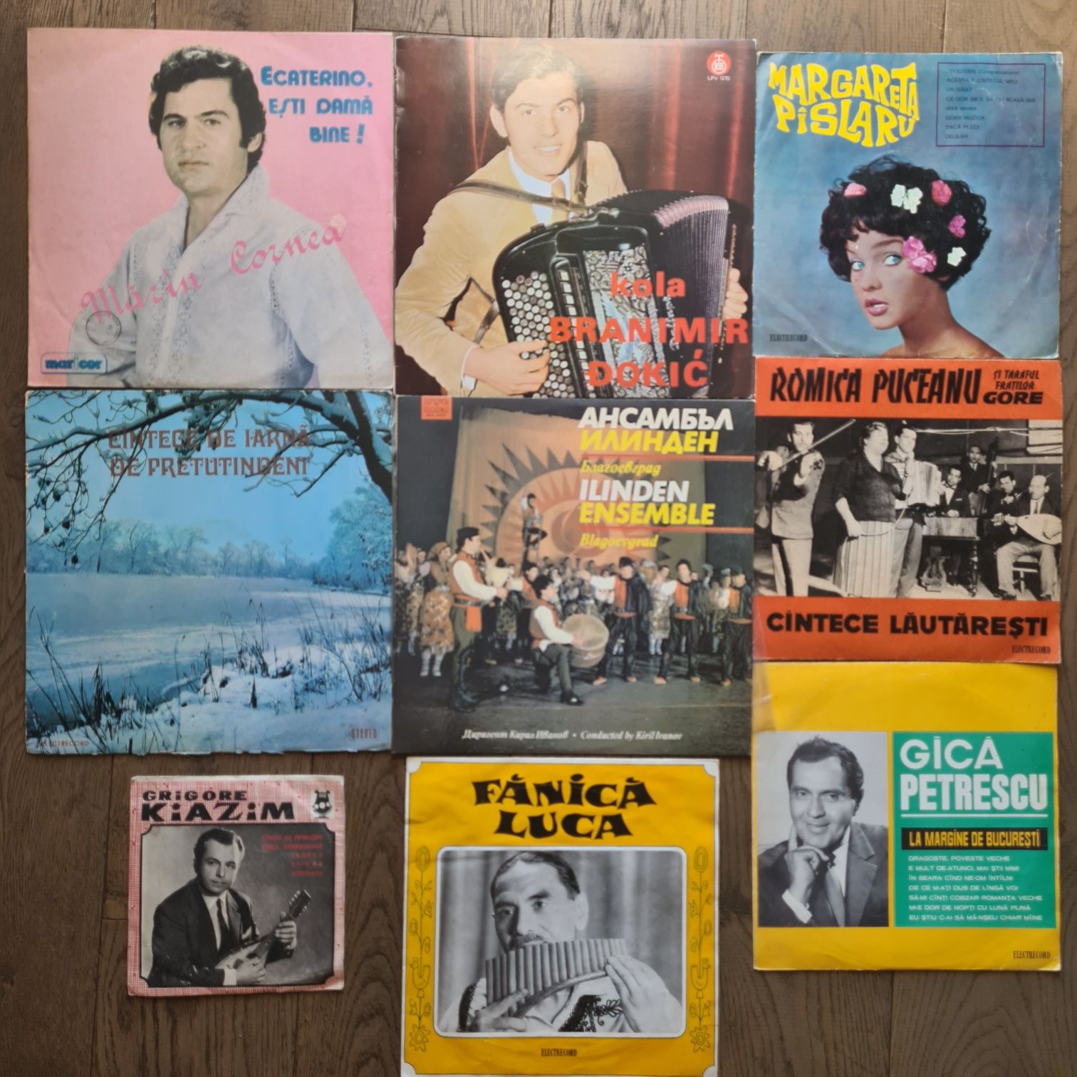 Discuri vinil, LP vinyl, muzica lautareasca, populara