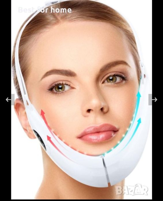 Уред за терапия на лице и двойна брадичка EMS V face beauty meter