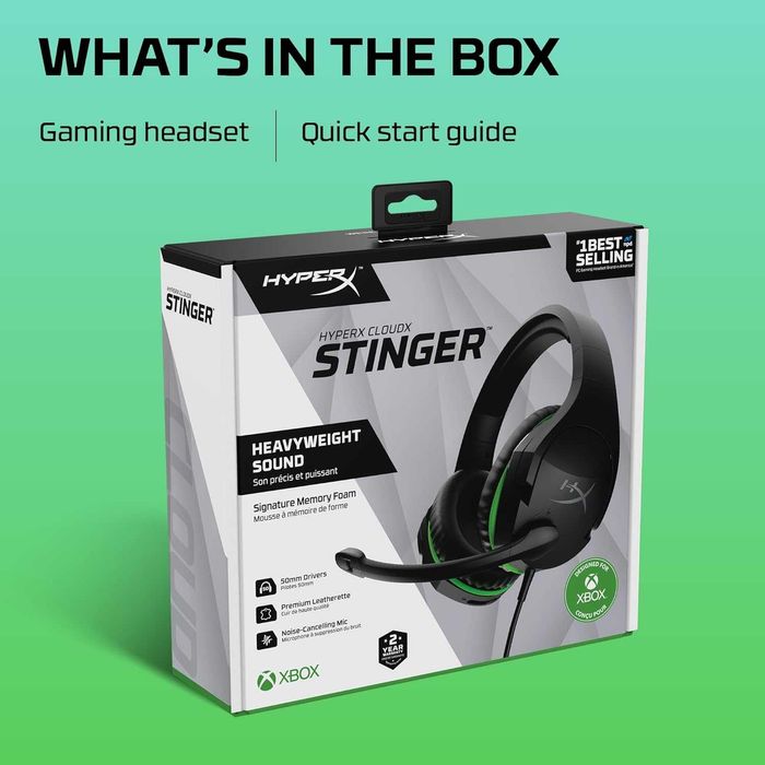 Геймърски слушалки HyperX CloudX Stinger Core (Лиценз за Xbox)