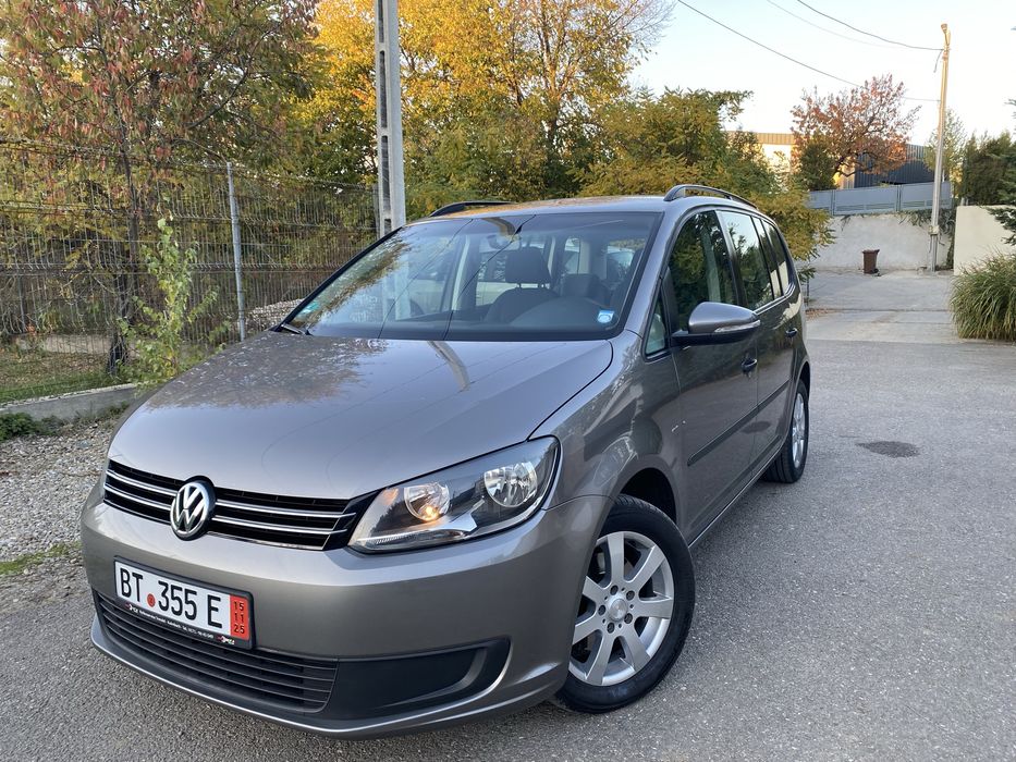 VW Touran 1.6 TDI 105CP*7LOCURI*Euro5*Prov GERMANIA*Nr Zoll Valabile*