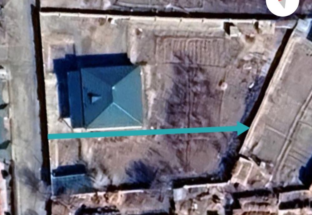 Хива Ургенч йулида Жой урини