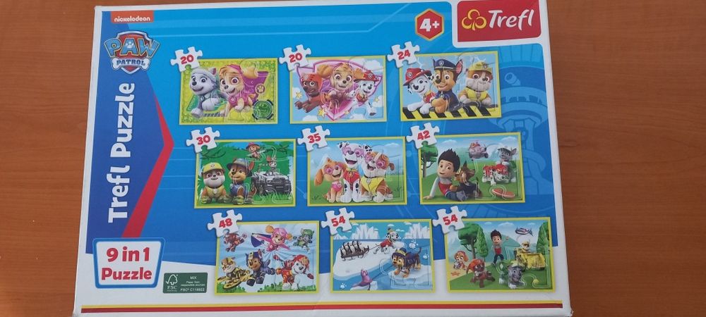 Puzzle 9 Paw patrol