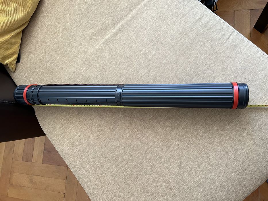 Tolbă ajustabilă mică / tub plastic documente - S