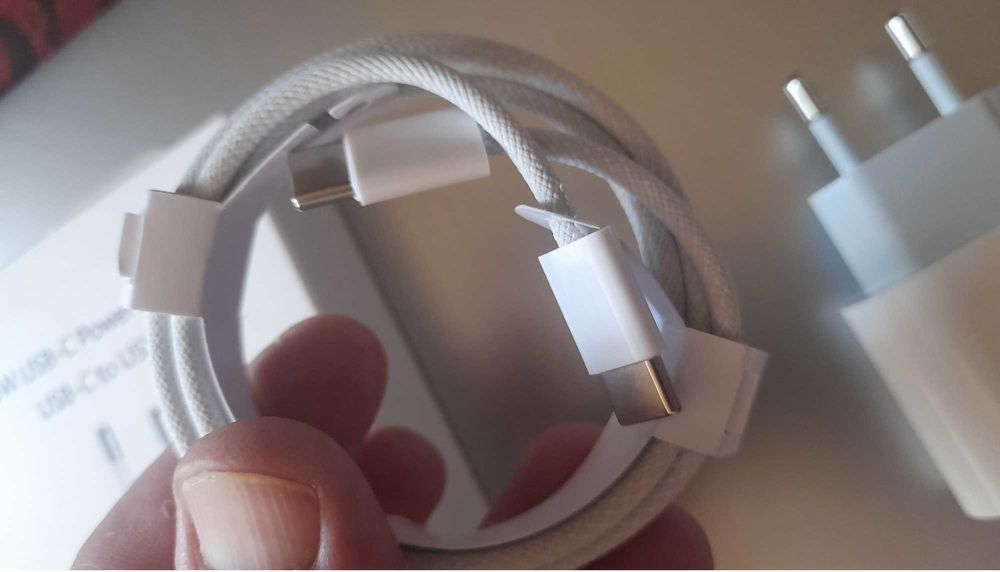 set incarcator fast 35w  iPhone 15 16 17 Pro Max , adaptor + cablu