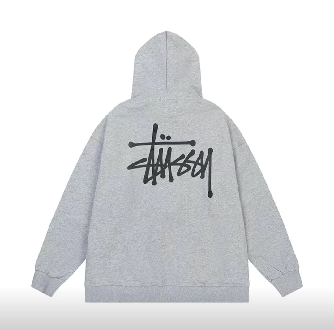 Зипка STUSSY в сером цвете