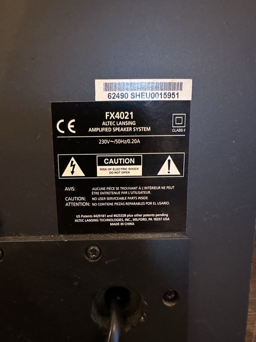 Sistem audio 2.1 Altec Lansing