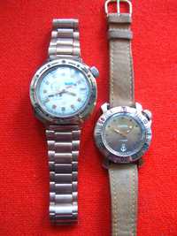 Стари мъжки ръчни часовници Восток Командирски СССР ера !