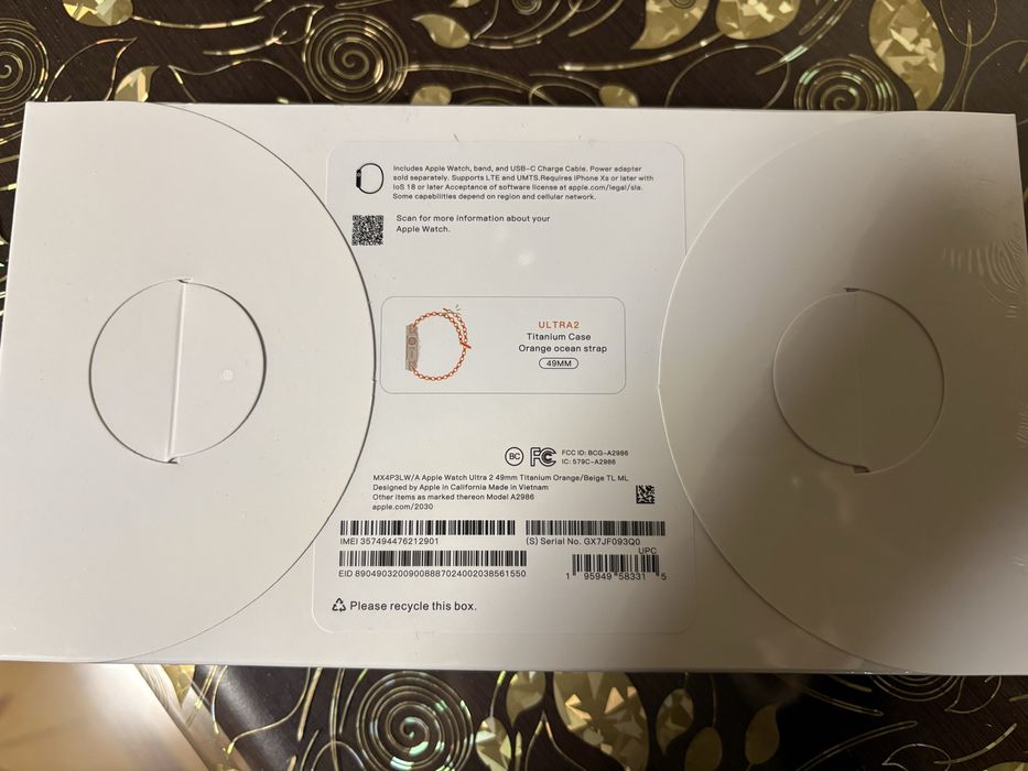 Ceas ULTRA 2 orange 42mm