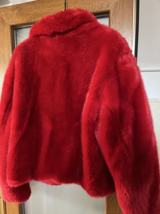 Jacheta blana artificiala M