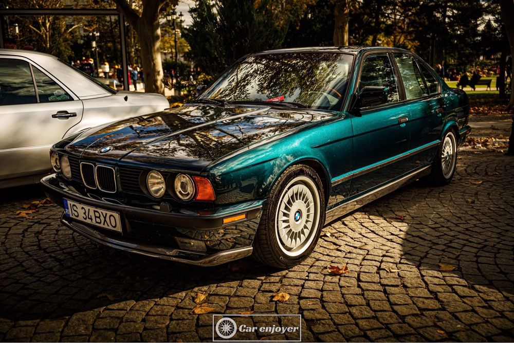 Bmw e34 525i,atestat Retromobil,M50B25TU de farbrica