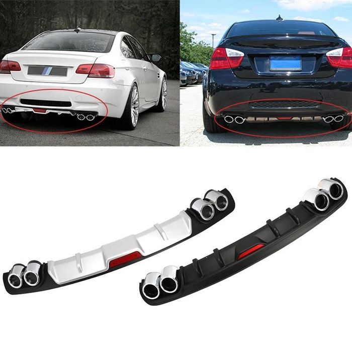 Добавка №3343 Универсална черна задна броня Спойлер за багажник Заден