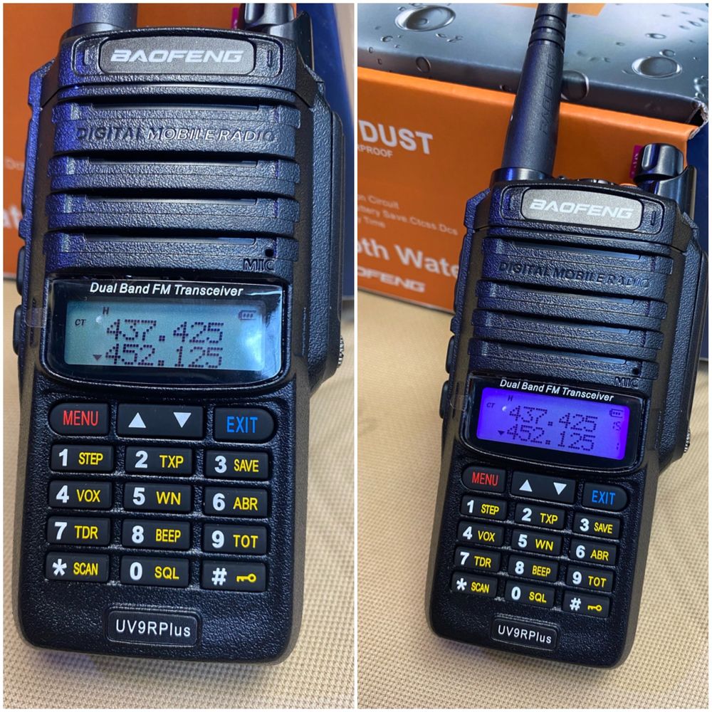 Baofeng uv 9R 20W най-мощната 9800mah walkie talkie радиостанция radio