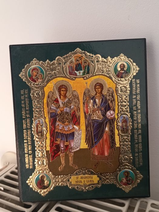 Icoana Deosebita Litografie Pe Lemn