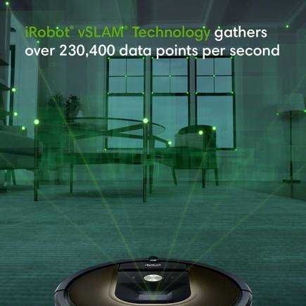 Робот прахосмукачка iRobot Roomba 981 iAdapt 2.0, WiFi