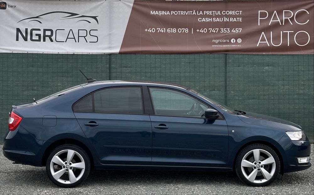 Skoda RAPID 2013 Sedan Benzină Automat Dsg RATE/TRANSPORT/NUMERE ROȘII