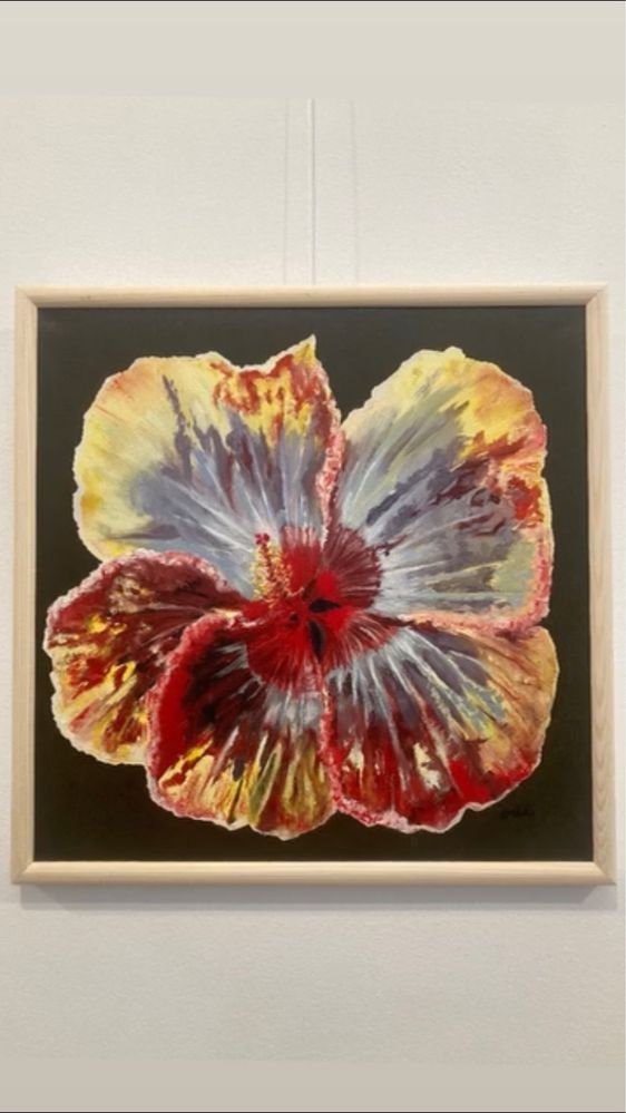 Tablou 40x40 culori în ulei