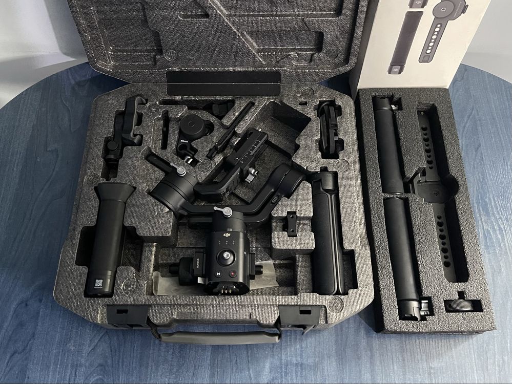 DJI Ronin SC + Focus Wheel + Dual Handles