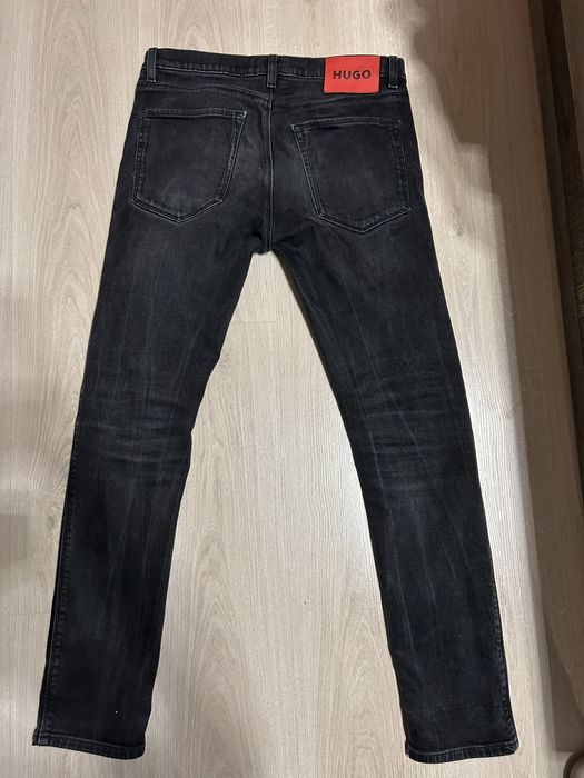Черни Дънки Hugo Boss Extra Slim 30/32 КАТО НОВИ с YKK Ципове